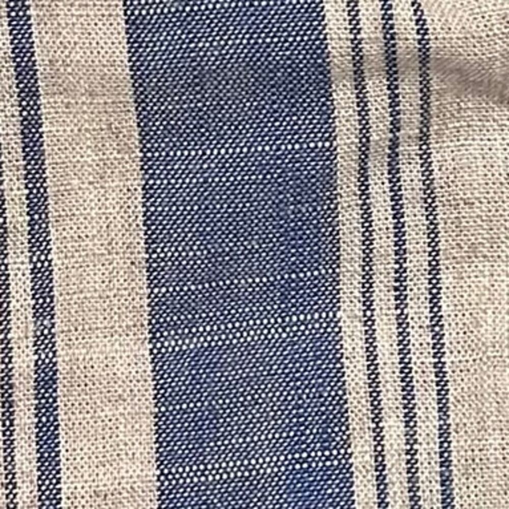TORRID 1 Plus Size Linen Blend Button Crop Tank Top Beige & Blue Stripe, NWT - Picture 8 of 9